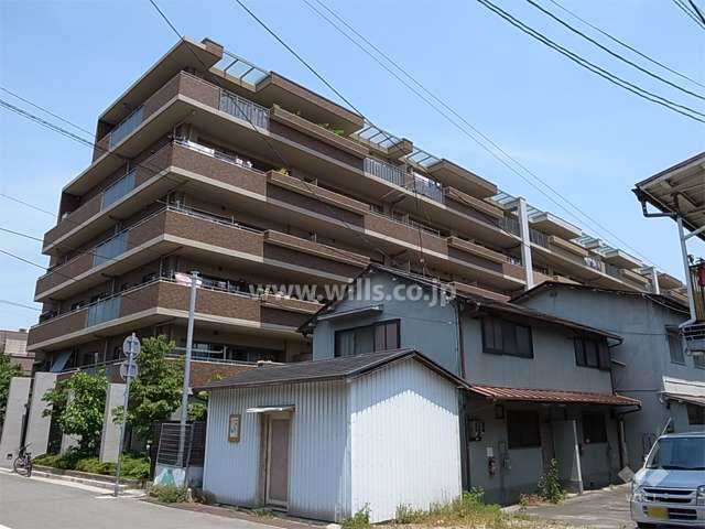 ルイシャトレ園田ミオヴィータの外観（南西側から）