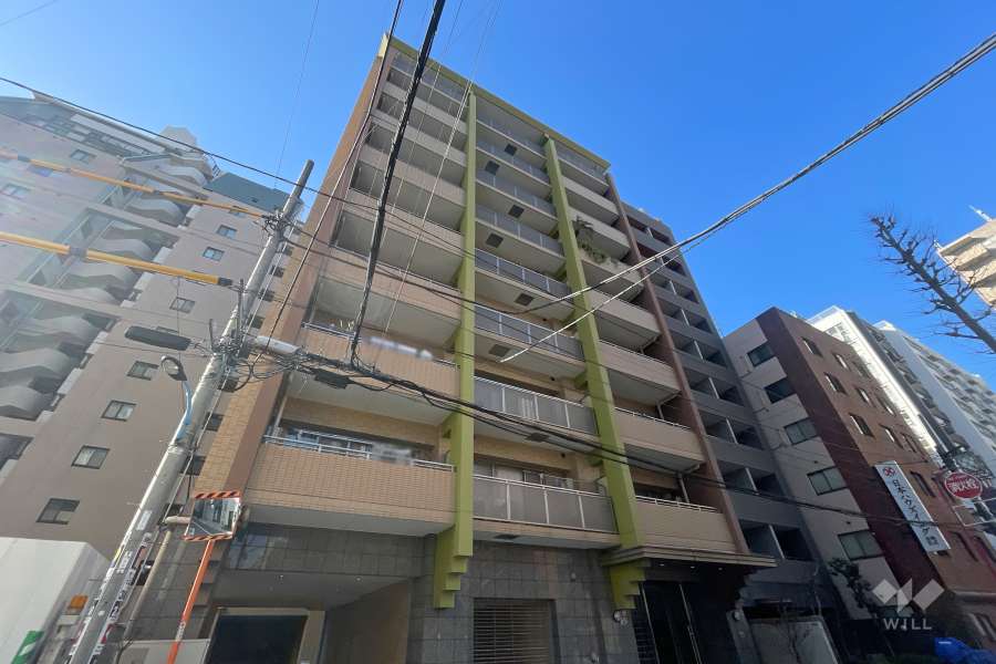 パレステュディオ新宿御苑の外観（南東側から）