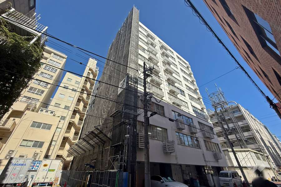 清水ビルディングの外観（南西側から）