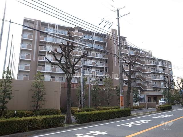 サンマンションアトレ尼崎波洲アベニューの外観（北側から）