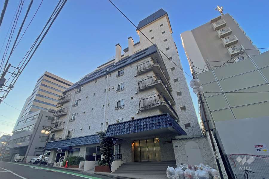 秀和番衆町レジデンスの外観（北西側から）