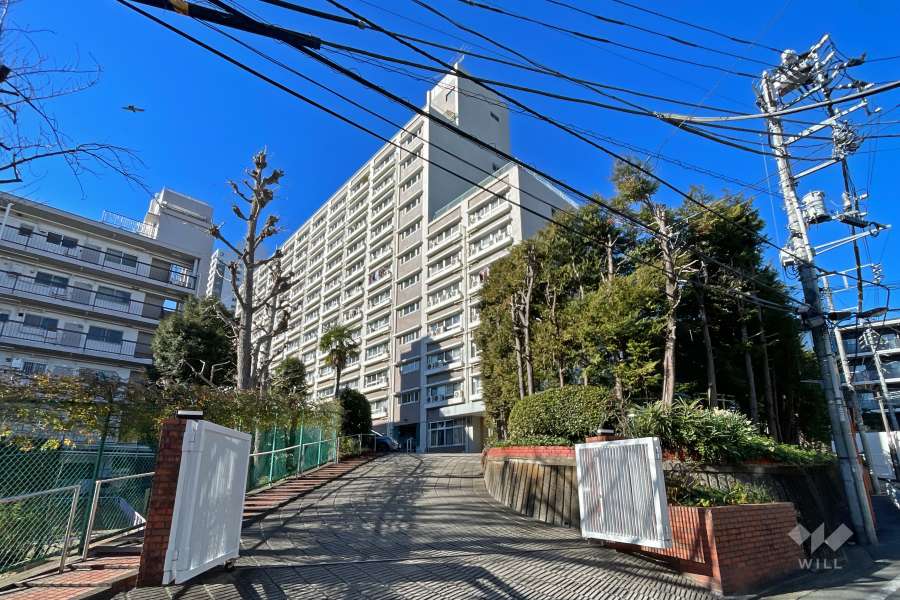 グリーンヒル新宿の外観（北東側から）