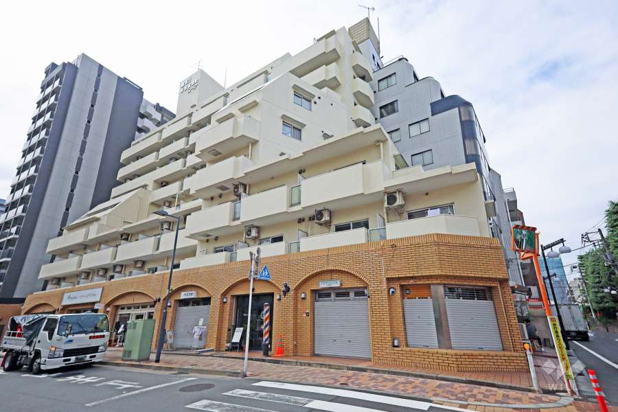 藤和新宿番衆町コープの外観（北東側から）