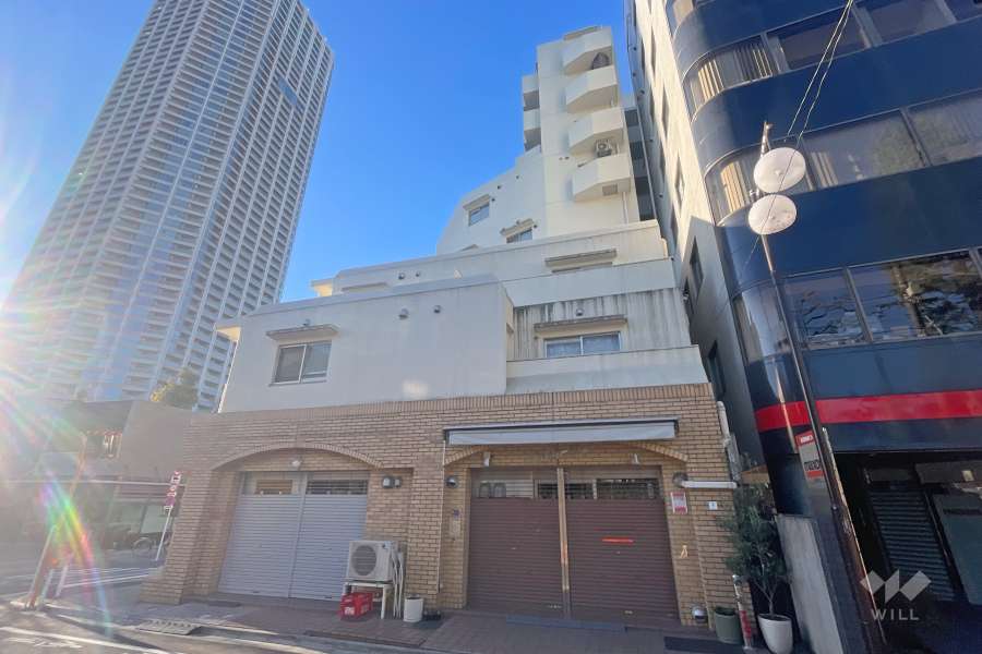 藤和新宿番衆町コープの外観（北西側から）