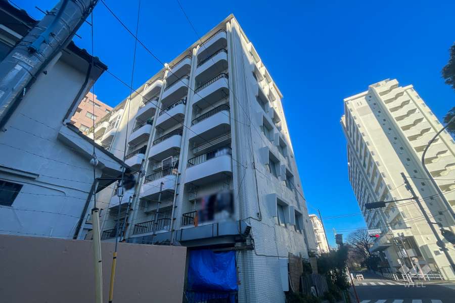 戸山センチュリーの外観（南東側から）