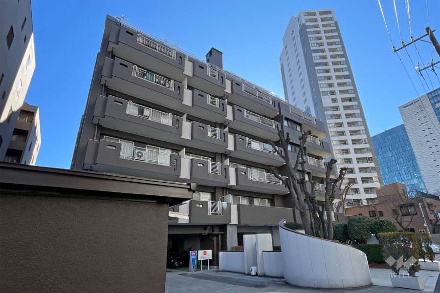 パシフィック大久保の外観（北西側から）