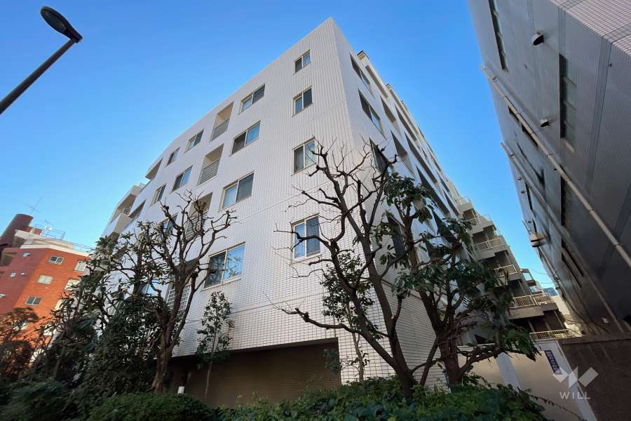 アパガーデンズ新宿戸山公園の外観（北西側から）