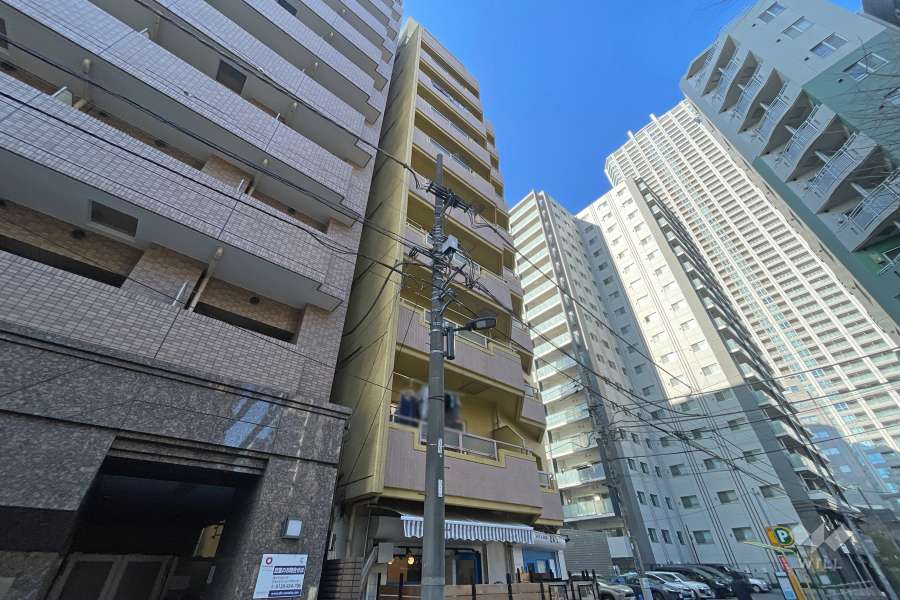 パレドール新宿の外観（南東側から）