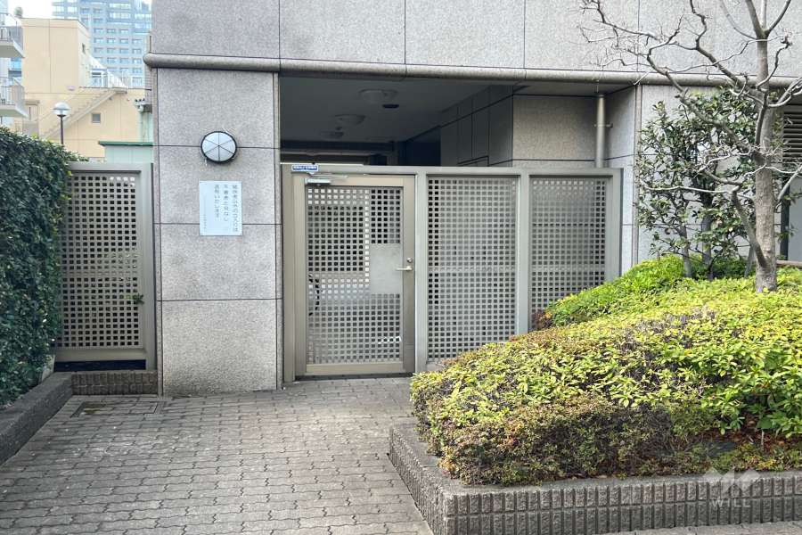 駐輪場の出入り口　