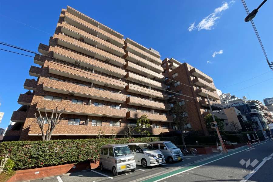 新神楽坂ハウスの外観（北西側から）