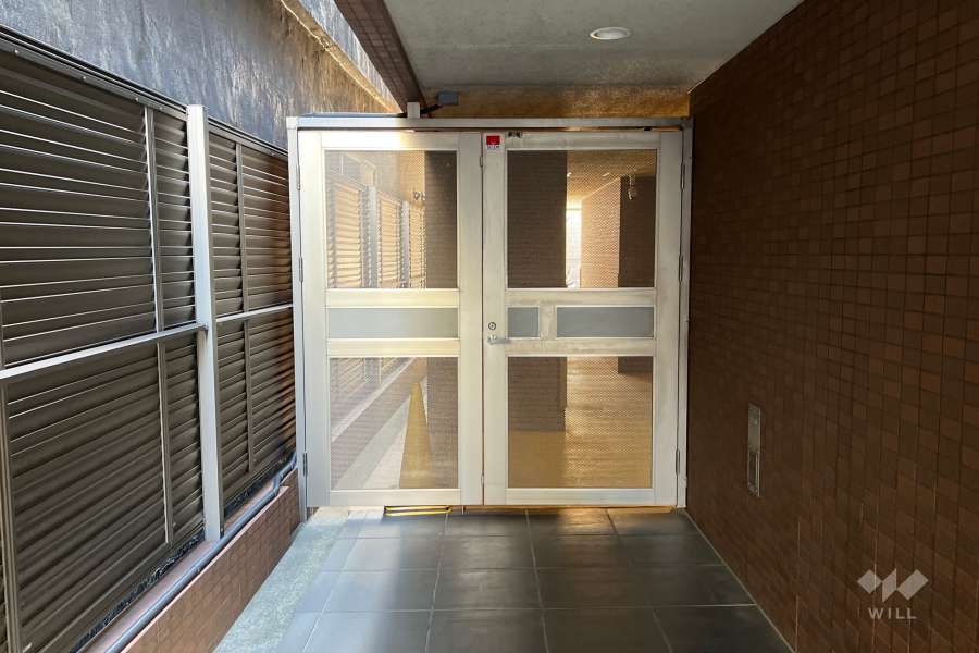 駐輪場の出入り口