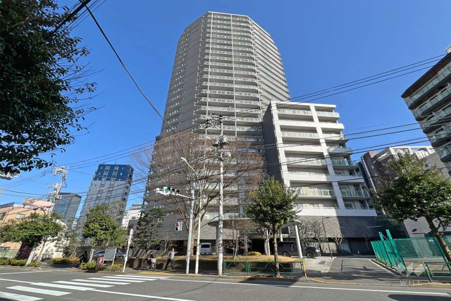 神楽坂アインスタワーの外観（西側から）