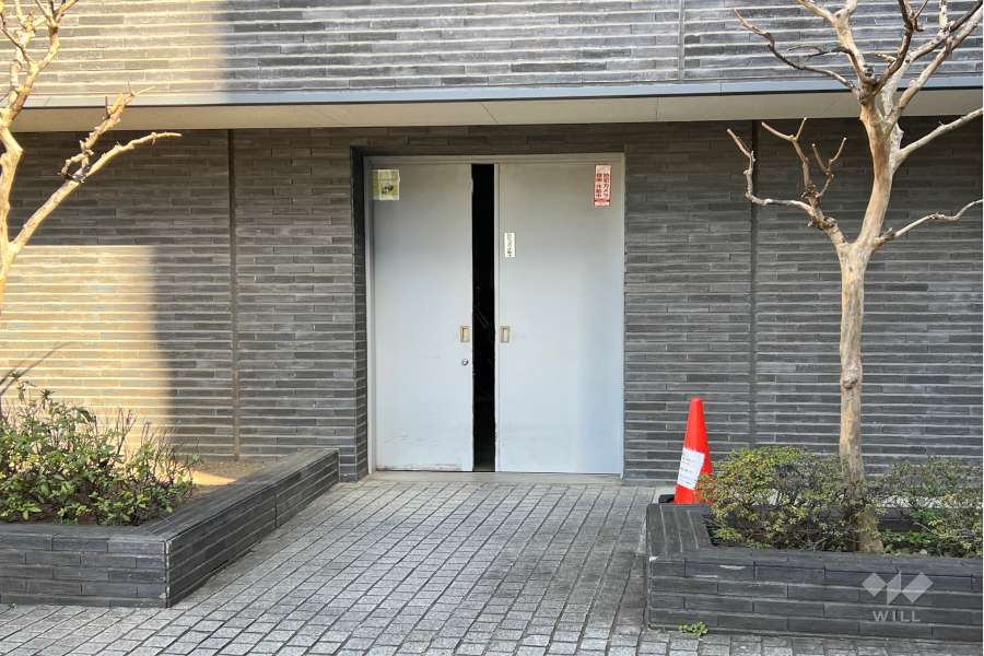 駐輪場の出入り口　