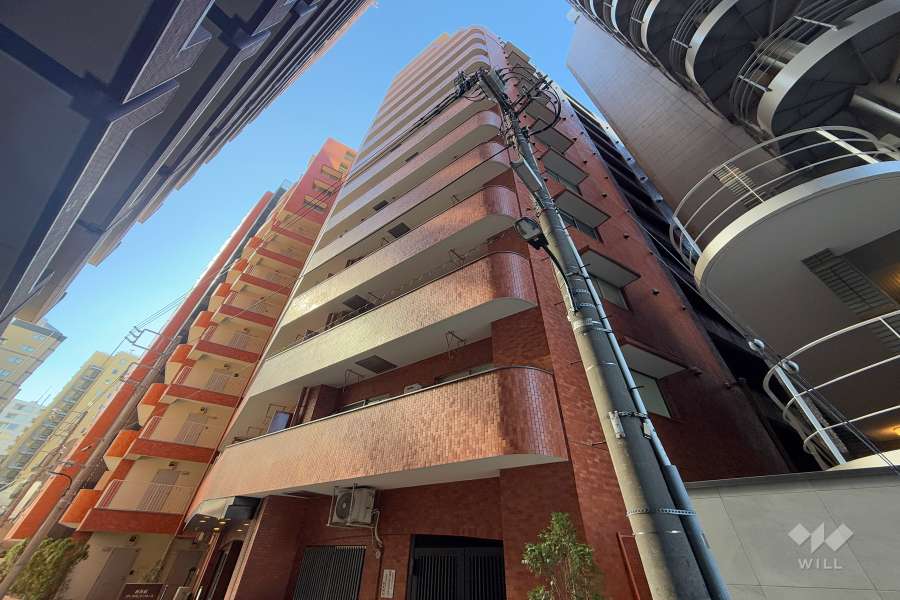 西新宿ダイヤモンドパレスの外観（北東側から）