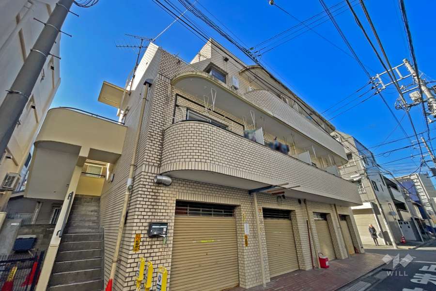 西新宿第二ダイヤモンドマンションの外観（北東側から）