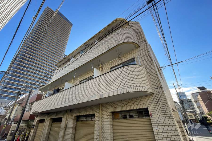 西新宿第二ダイヤモンドマンションの外観（北西側から）