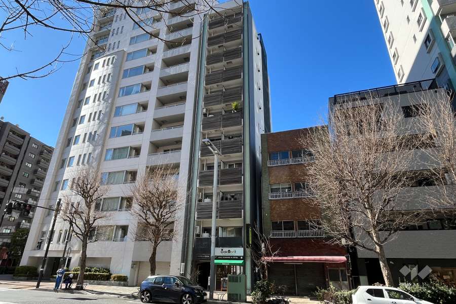 ダイヤモンド西新宿の外観（北東側から）