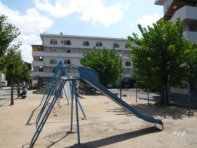 敷地内の『杭瀬団地公園』