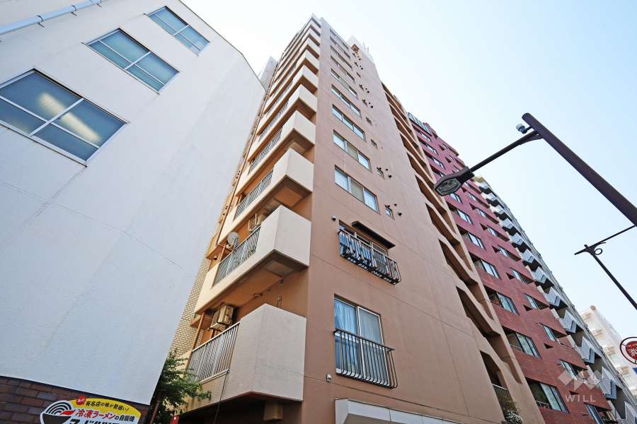 藤和西新宿コープの外観（南東側から）