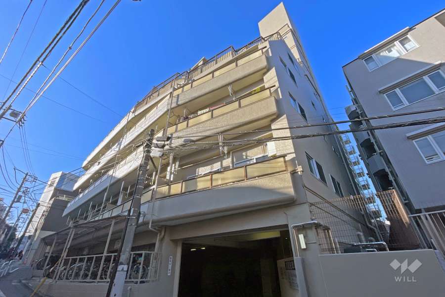 オリエンタル新宿コーポラスの外観（北東側から）