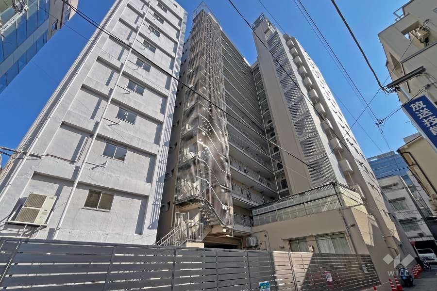 新宿パークサイド永谷の外観（北西側から）