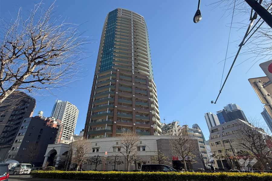 セントラルレジデンス新宿シティタワーの外観（北西側から）