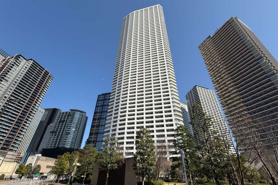 ザパークハウス西新宿タワー６０の外観（南東側から）