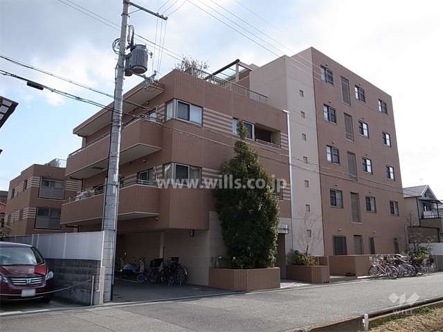 オークヒルズ武庫之荘本町の外観（北西側から）