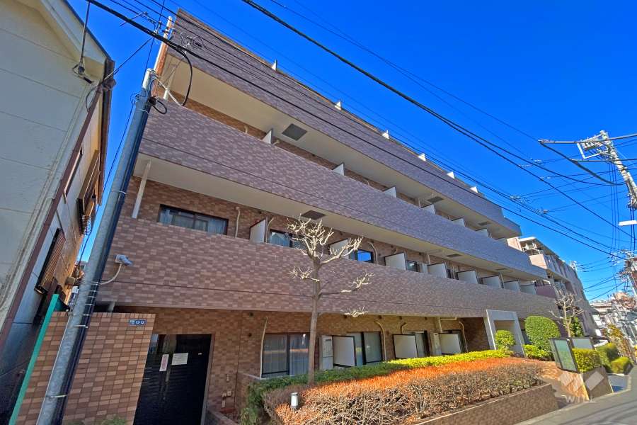 菱和パレス早稲田の外観（南東側から）