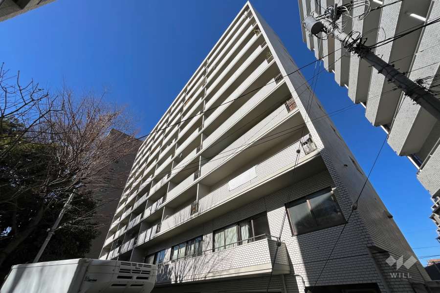 サンファミール西早稲田の外観（南東側から）