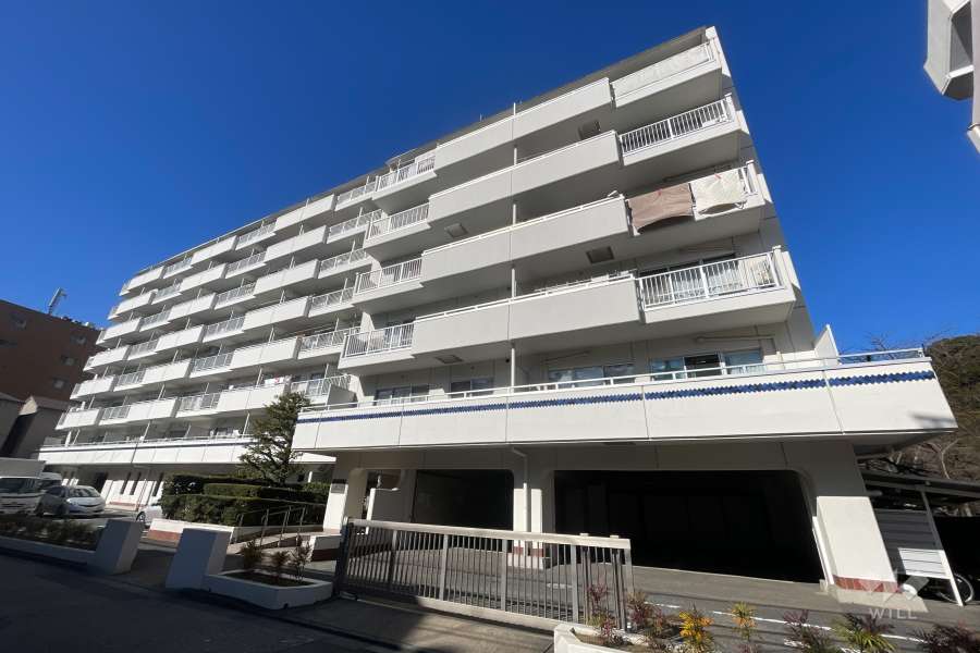 フジタ早稲田マンションの外観（南東側から）