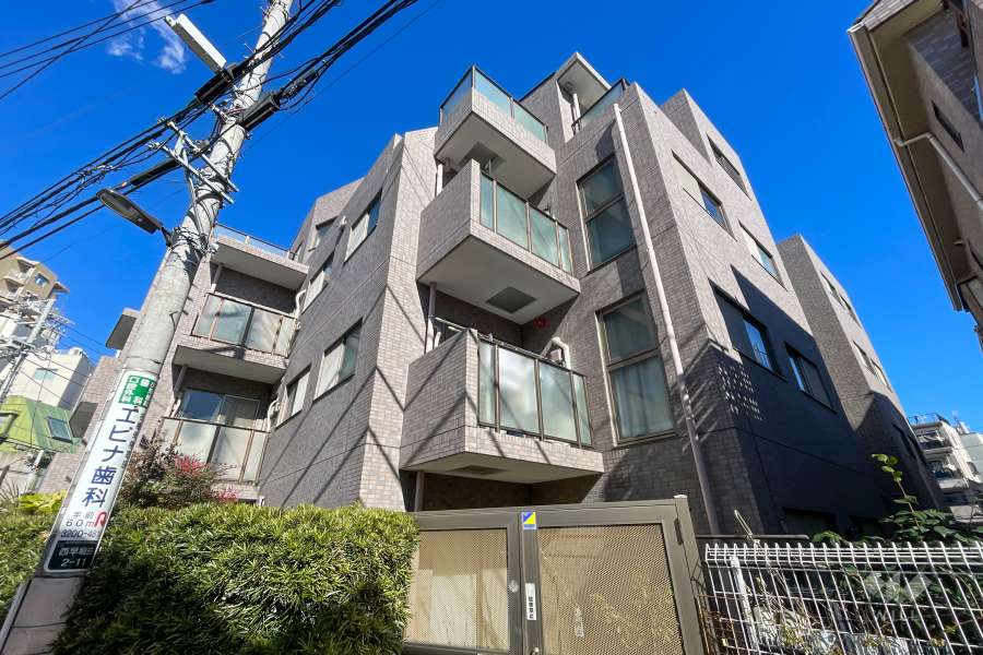 ルピナス高田馬場アーバンコートの外観（南西側から）