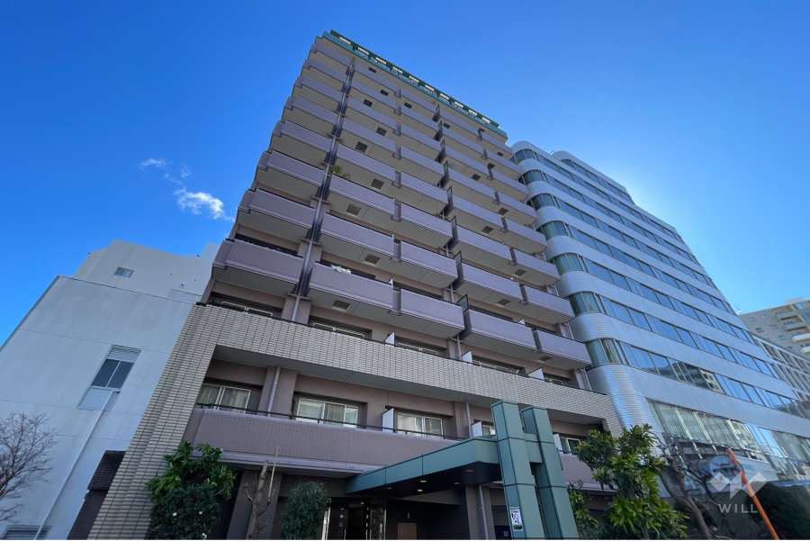 レジェンド西早稲田フォレストタワーの外観（北西側から）