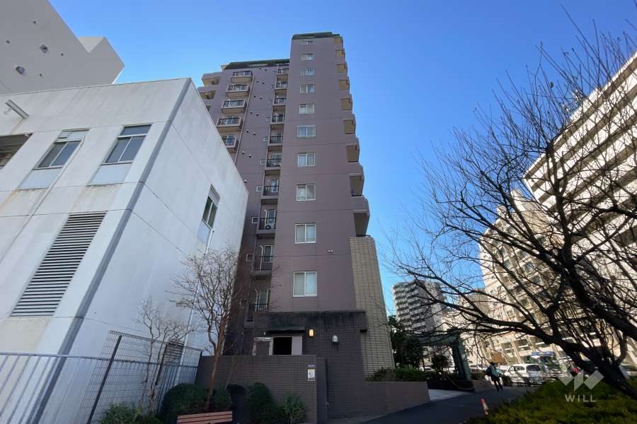 レジェンド西早稲田フォレストタワーの外観（北側から）