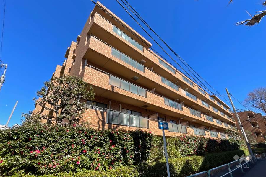 コート西早稲田の外観（南西側から）