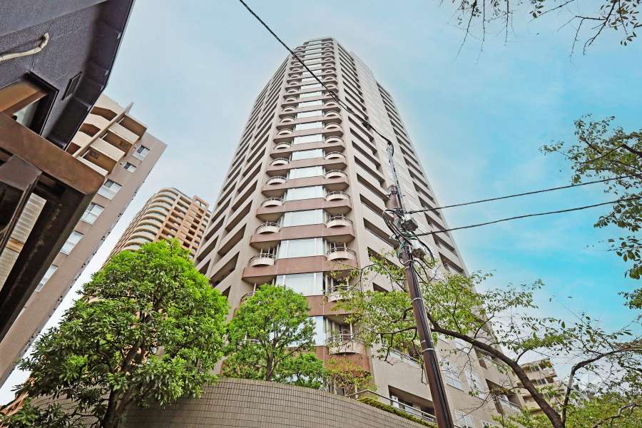 西早稲田シティタワーの外観（北東側から）