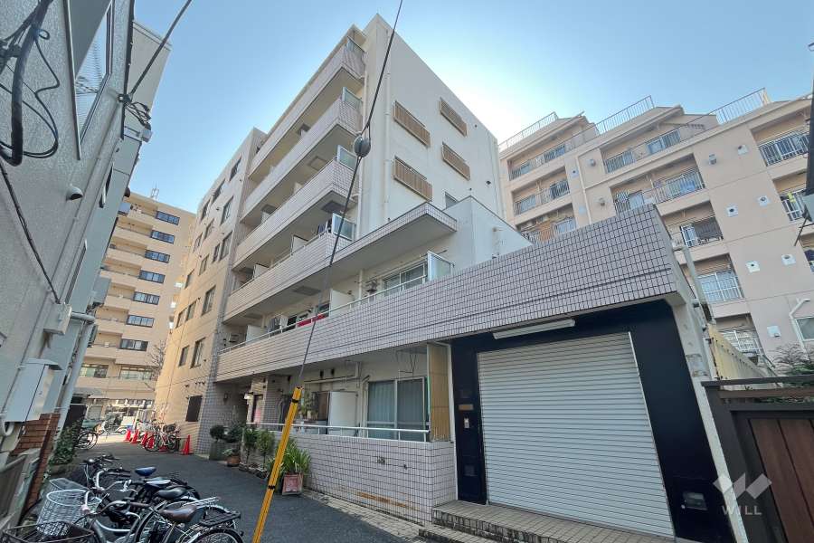 ファイブ早稲田の外観（北東側から）