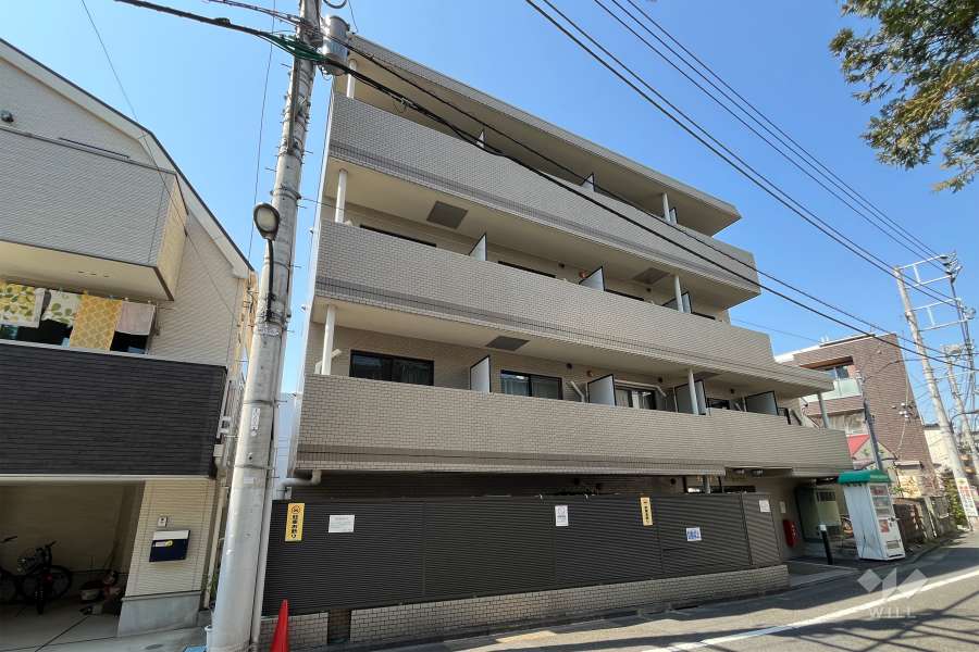 ルーブル新宿西落合の外観（南東側から）