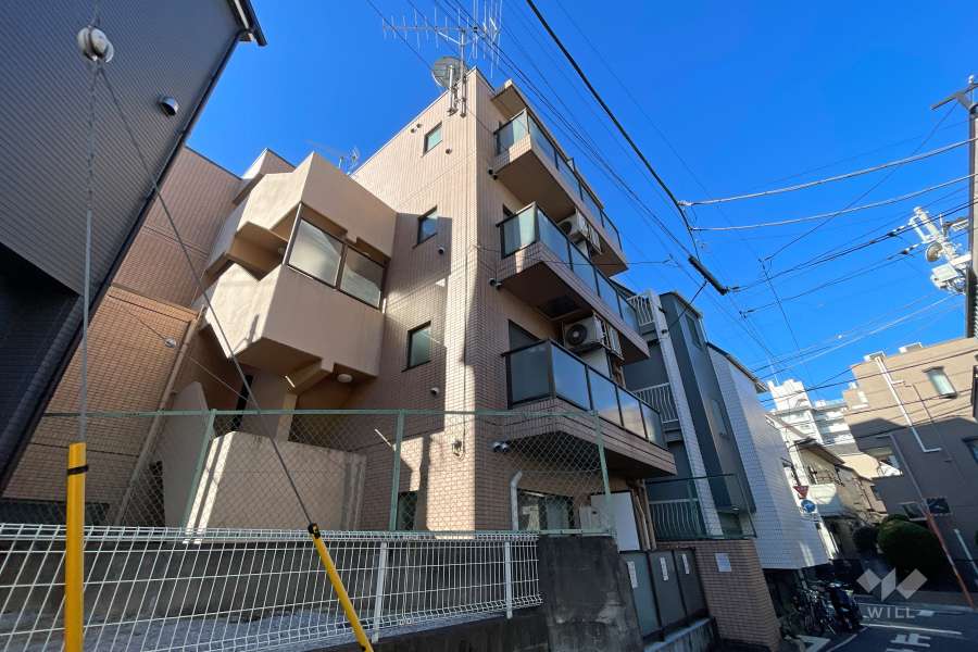 スカイコート新宿落合第三の外観（北東側から）