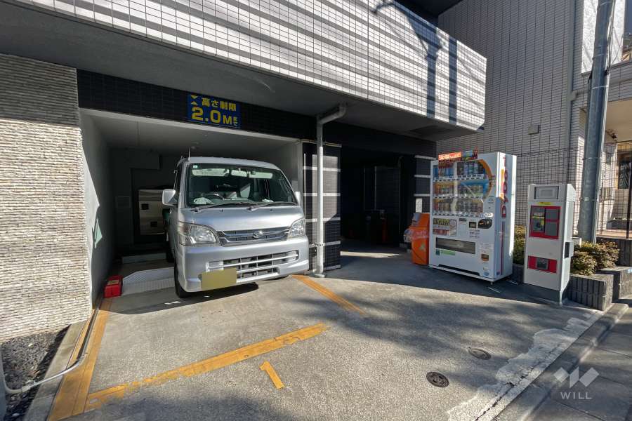 敷地内のコインパーキング