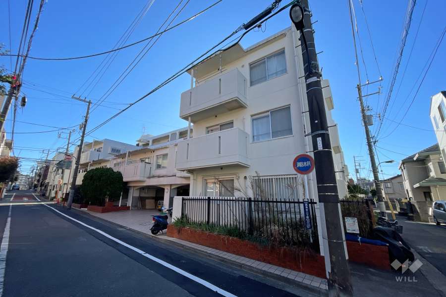 ハイネス哲学堂の外観（北西側から）