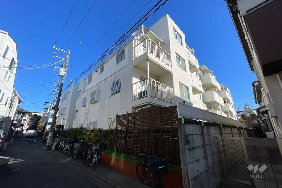 ハイネス哲学堂の外観（南西側から）