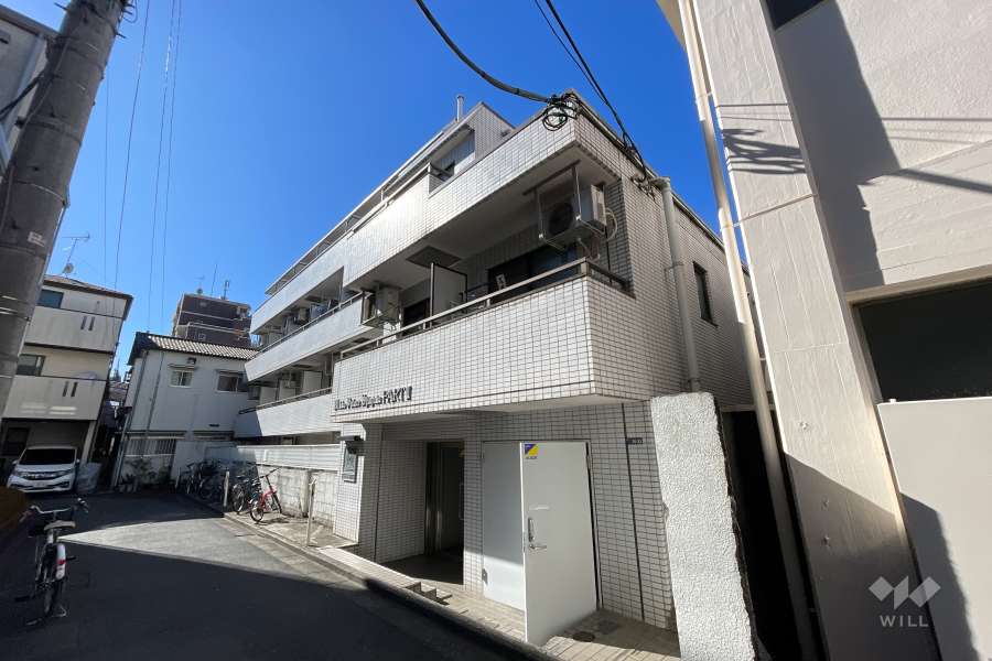 日興パレス新宿パート３の外観（北西側から）