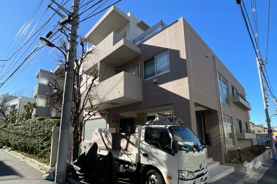 コージーコート西落合の外観（北東側から）