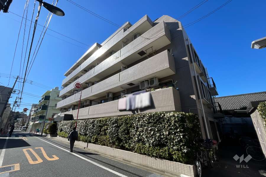 クレアトール西落合の外観（北東側から）