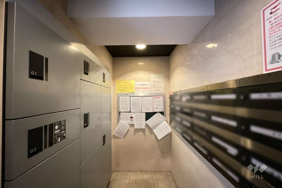 宅配ボックスと共用ポスト