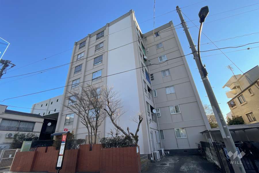 哲学堂コーポラスの外観（南西側から）