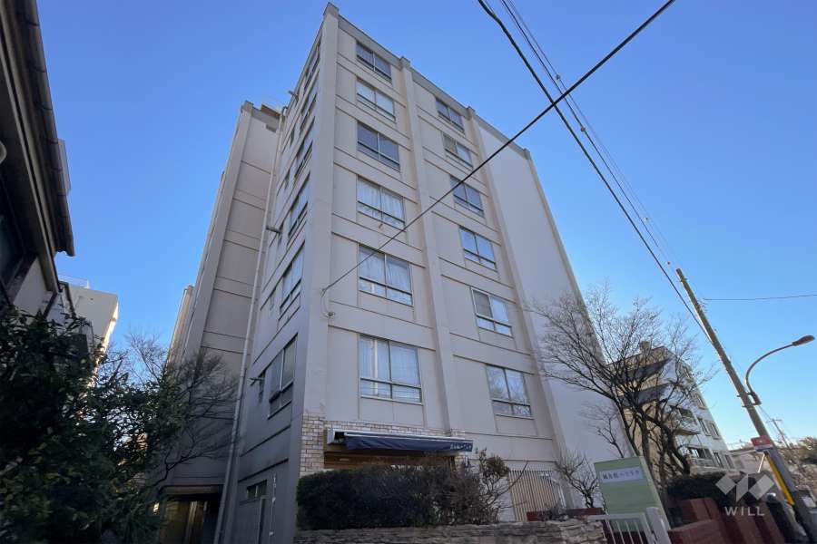 哲学堂コーポラスの外観（北西側から）