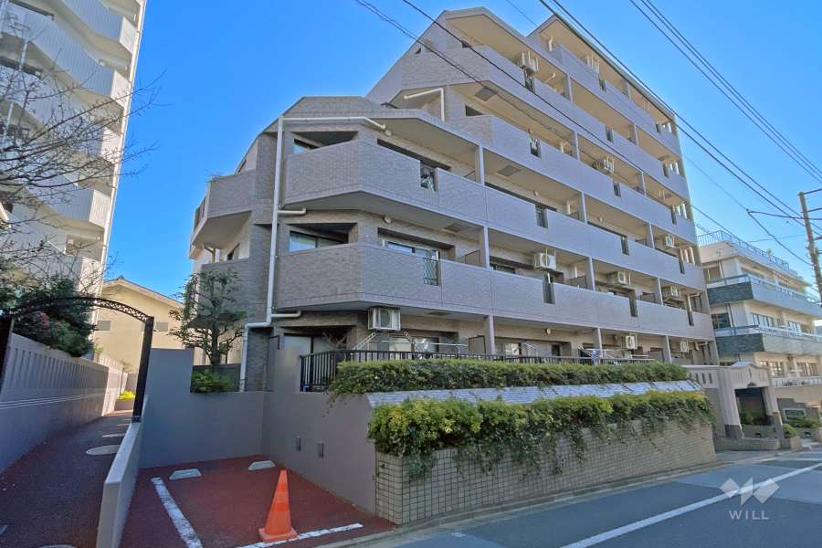 ライオンズガーデン哲学堂の外観（北西側から）