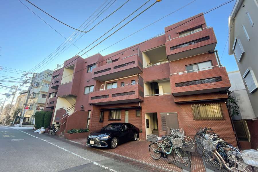 ヴィラグレイス西落合の外観（北西側から）